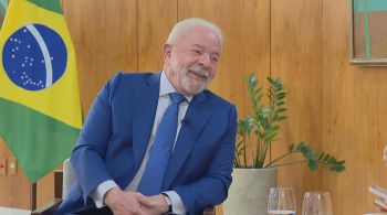 Presidente Luiz Inácio Lula da Silva (PT) concedeu nesta quinta-feira (16) entrevista exclusiva à âncora da CNN Daniela Lima