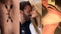 Jennifer Lopez e Ben Affleck eternizam amor um pelo outro na pele; veja