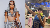 Anitta se disfarça para curtir Carnaval de Salvador sem ser reconhecida