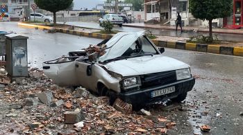 Terremoto fatal de magnitude 7,8 abalou o sul da Turquia na madrugada desta segunda-feira (6), derrubando prédios e fazendo moradores correrem para as ruas enquanto tremores secundários eram sentidos em toda a região