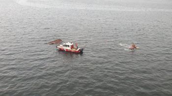 Segundo o Corpo de Bombeiros, chamado para a ocorrência aconteceu às 17h05