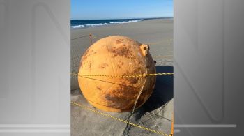 As autoridades confirmaram que a esfera não representa nenhuma ameaça à comunidade, mesmo que ainda não se saiba o que ela é
