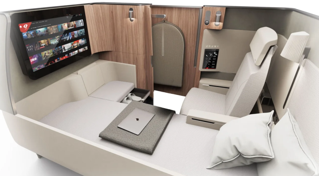 A Qantas recrutou cientistas do sono para ajudar a projetar suas cabines