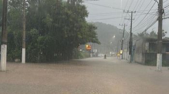 Maiores volumes de chuva nas últimas 24 horas foram registrados em Bertioga, São Sebastião e Guarujá