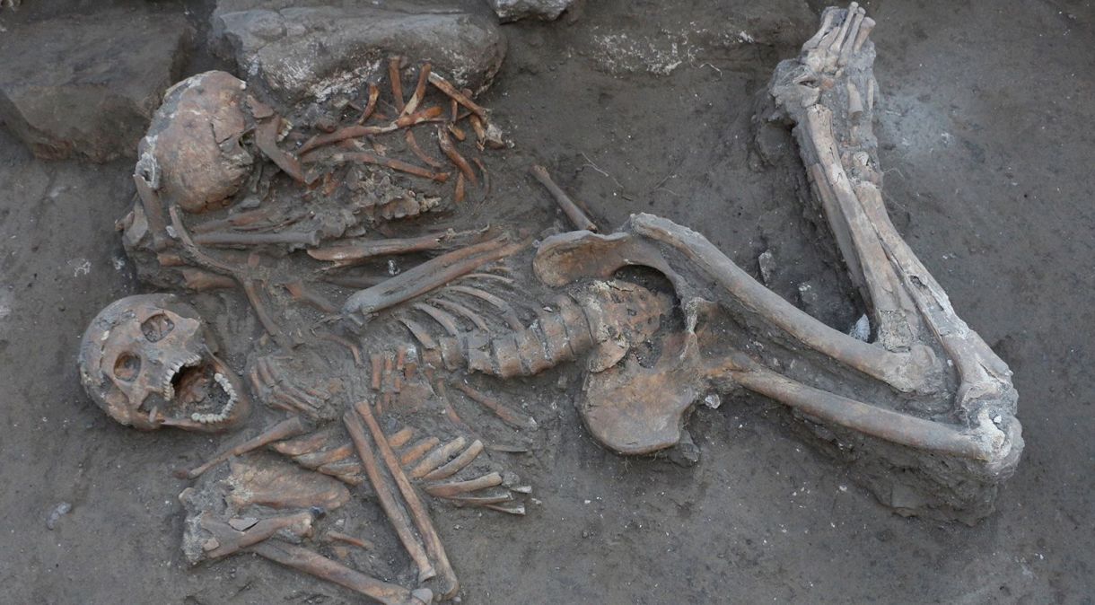 Restos mortais de dois irmãos de elite foram encontrados em um túmulo da Idade do Bronze na antiga cidade de Tel Megiddo, em Israel