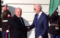 “Democracia foi testada em nossos dois países”, diz Biden em encontro com Lula