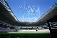 Atlético-MG festeja aniversário de 115 anos com ídolos, funcionários e novo estádio