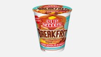 Cup Noodles lança produto que mistura sabores de linguiça, panquecas e ovos nos EUA