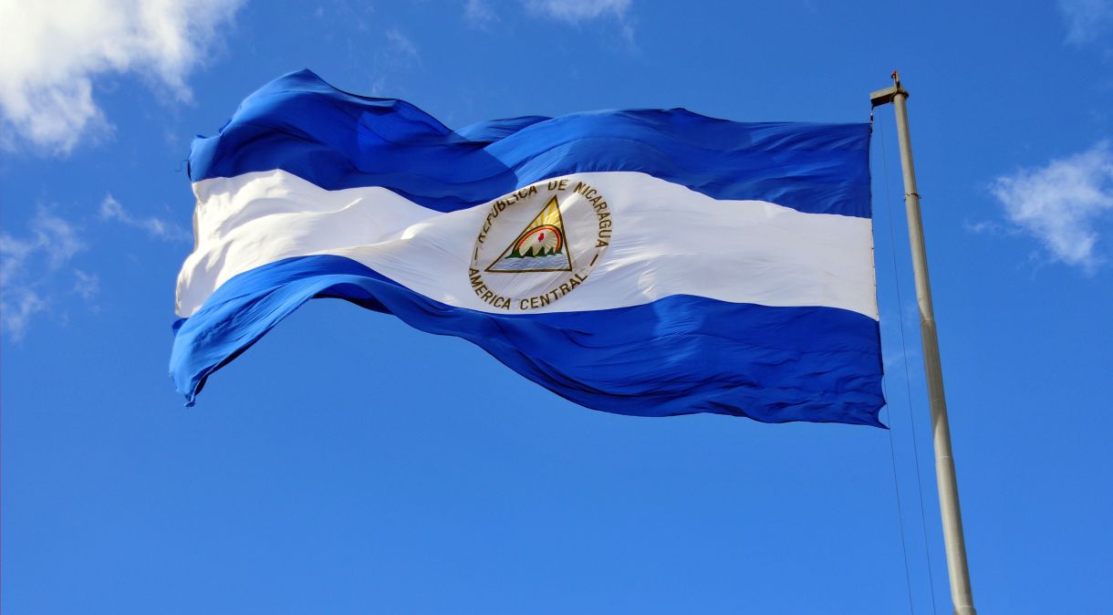 Praça da Revolução, em Manágua, na Nicarágua