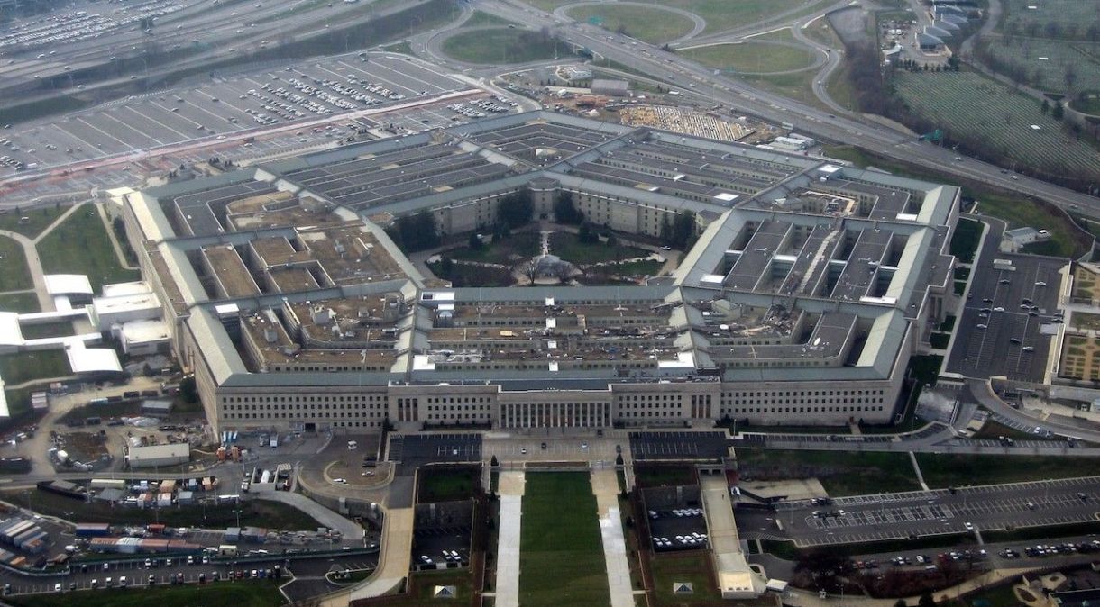 O Pentágono é a sede do Departamento de Defesa dos EUA