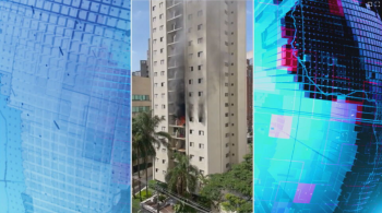 Outra vítima foi socorrida por inalar fumaça. Fogo que atingiu apartamento no Itaim Bibi deixou dois moradores feridos