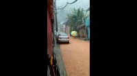 Chuva forte volta a atingir litoral norte de SP e deixa moradores em alerta