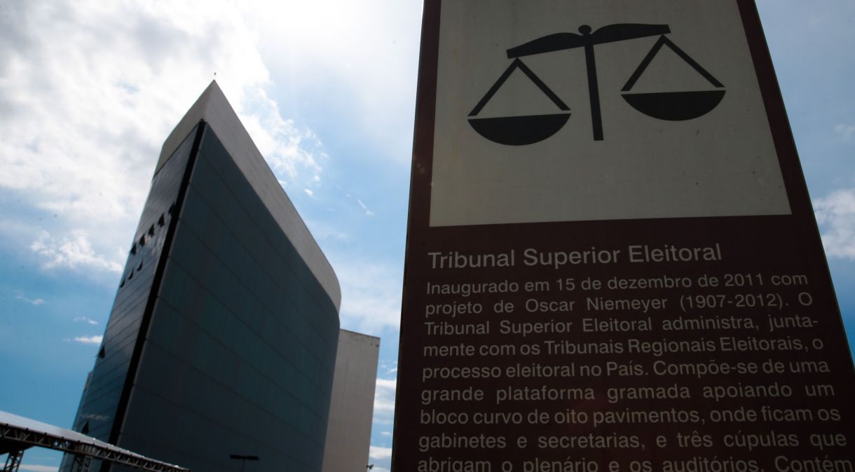 Prédio do Tribunal Superior Eleitoral (TSE), em Brasília