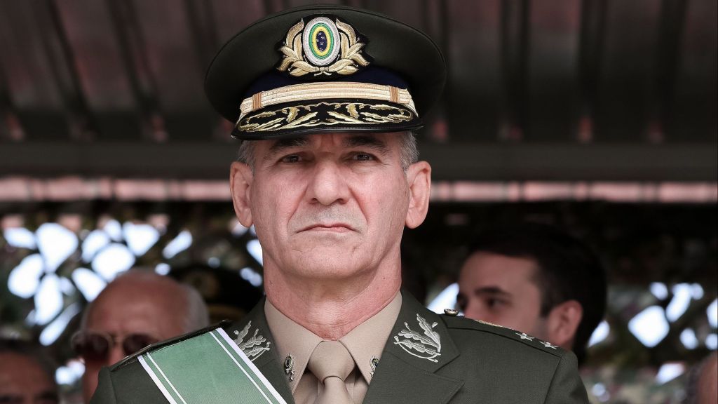 O general do Exército Marcos Antonio Amaro dos Santos