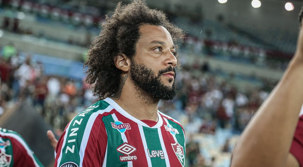 Marcelo jogou pouco pelo Fluminense nesta terça-feira