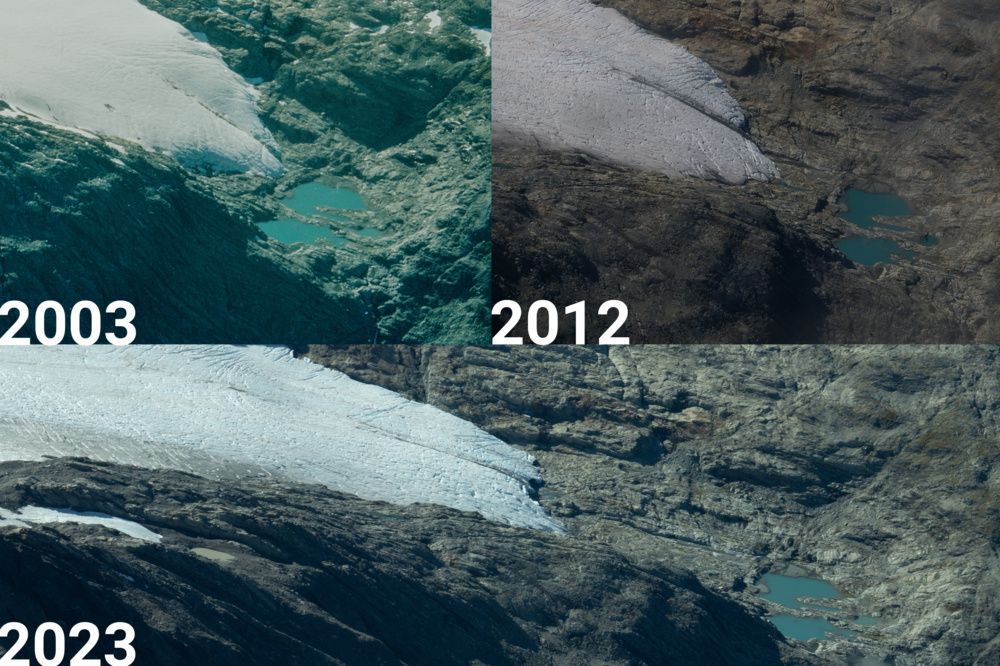 Projeto de longa data captura um retrato aéreo de mais de 50 geleiras dos Alpes do Sul da Nova Zelândia em uma época semelhante a cada ano para rastrear como elas mudam