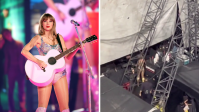 Taylor Swift entra nas arenas escondida em um carrinho de limpeza? Vídeo confirma