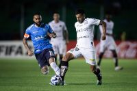 Santos marca aos 54 minutos do segundo tempo e vence o Blooming na Sul-Americana