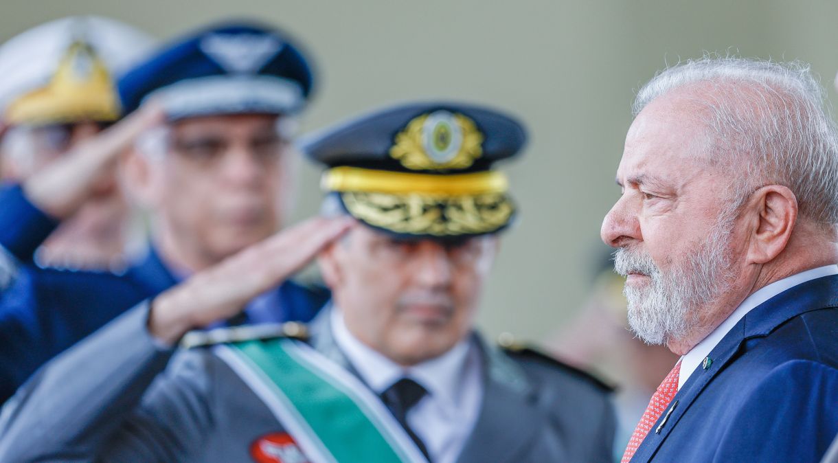 Lula participou da cerimônia do Dia do Exército em 2023