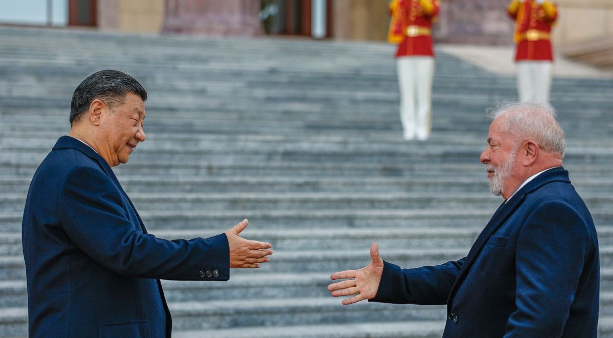 Luiz Inácio Lula da Silva e Xi Jinping se encontraram em Pequim