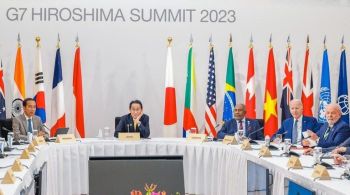 Presidente falou em sessão da cúpula do G7, no Japão, neste domingo (21)