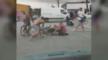 Osil Vicente Guedes foi agredido por um grupo de pessoas acusado de furtar motocicleta; dono do veículo disse à polícia que tinha emprestado moto para a vítima
