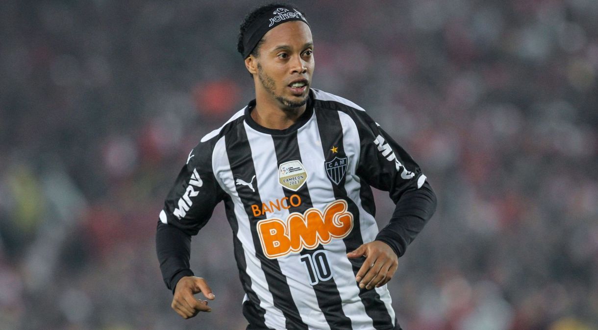 Ronaldinho Gaúcho jogou no Atlético-MG entre 2012 e 2014