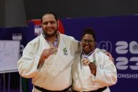 É bronze! Bia Souza e Baby vão ao pódio no Mundial de Judô, no Catar