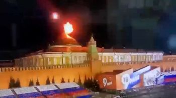 Rússia acusou a Ucrânia nesta quarta-feira (3) de atacar o Kremlin com drones durante a noite, em uma tentativa de matar o presidente Vladimir Putin