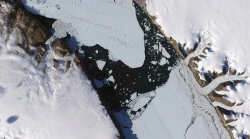 Cientistas da Nasa e da UCI estudaram a geleira Petermann, na Groenlândia, e descobriram interações entre as marés oceânicas e o glaciar que resultam em derretimento anteriormente desconhecido
