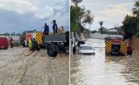 Chuvas inundam ruas no litoral da Espanha