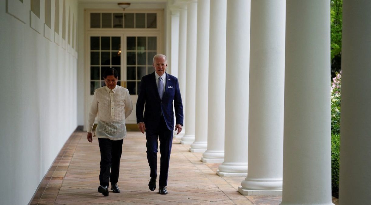 Biden se encontra com o filipino Marcos na Casa Branca