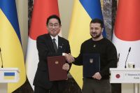 Zelensky diz que gostaria de receber armas letais de Japão e Coreia do Sul