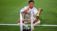 Rodrygo faz dois, Real vence o Osasuna e é campeão da Copa do Rei; veja os gols