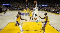 Warriors mantêm a temporada viva com vitória no jogo 5 sobre os Lakers