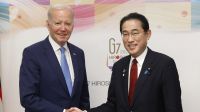 Biden se encontra com primeiro-ministro do Japão e reforça laços entre países antes do G7