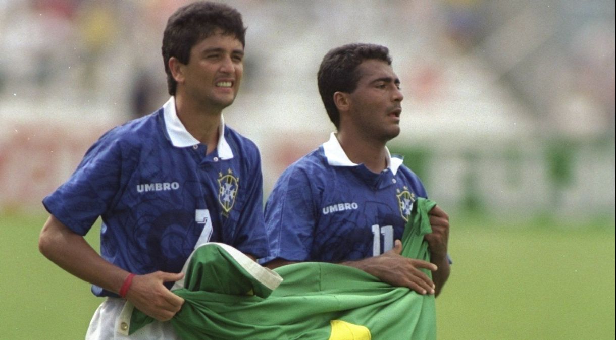 Bebeto e Romário na Copa do Mundo de1994