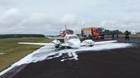 Avião do Corpo de Bombeiros faz pouso forçado no interior de Santa Catarina