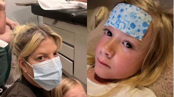 Tori Spelling e a família foram levados ao hospital várias vezes até descobrir o motivo inusitado dentro de casa