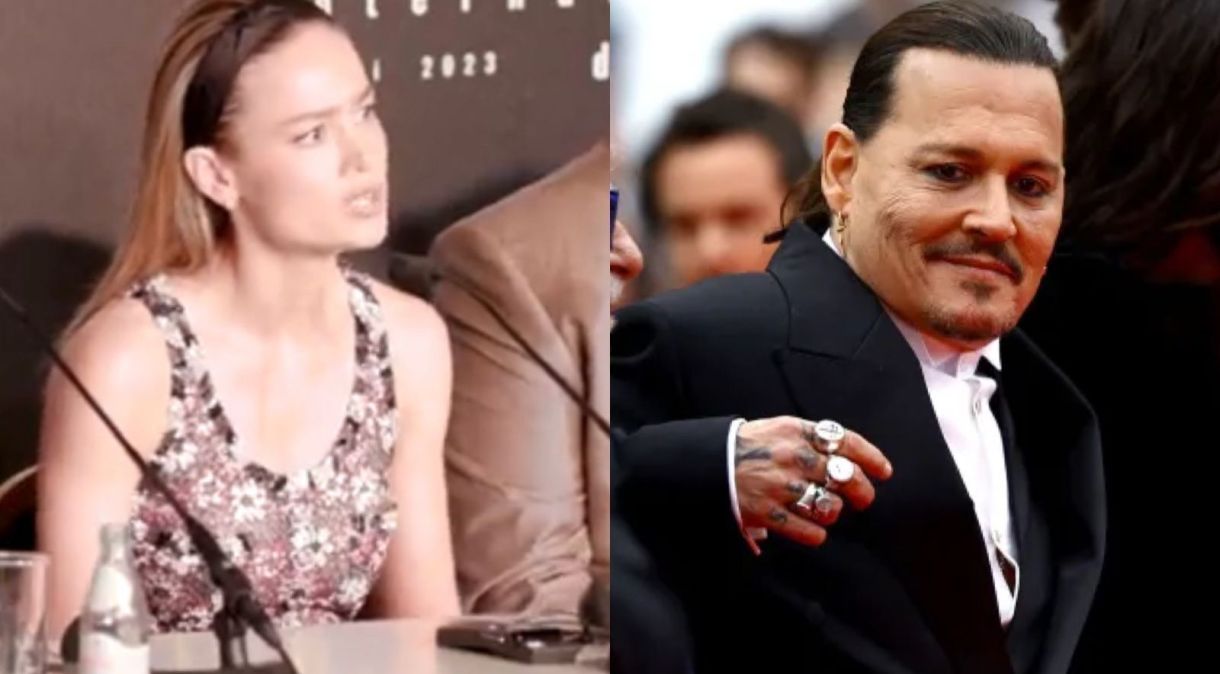 Brie Larson evita responder pergunta sobre Johnny Depp e vira pauta na web