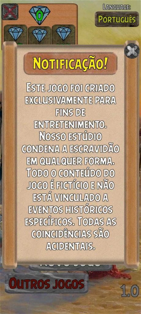 Produtora Magnus Games alega que o jogo "Simulador de Escravidão", oferecido na loja de aplicativos do Google, foi produzido por "fins de entretenimento".