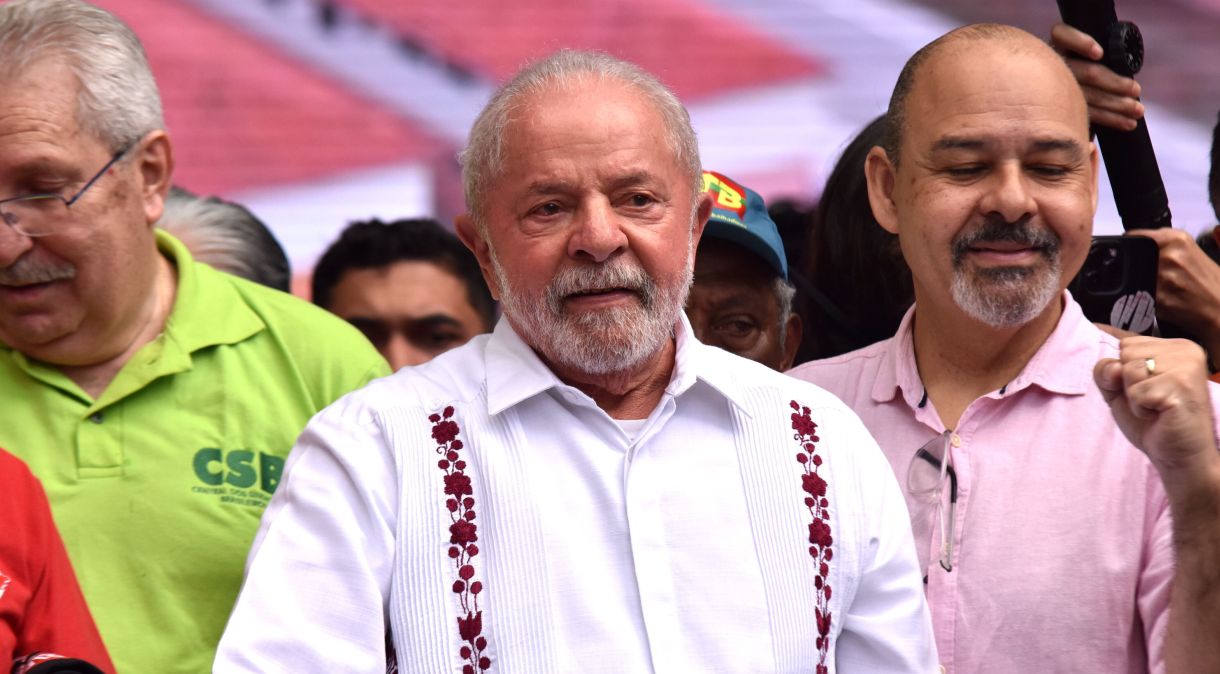 Em discurso, Lula destacou medidas do governo federal em áreas como emprego e educação