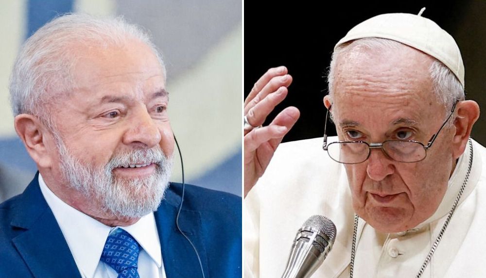 Lula e o papa estiveram juntos pela última vez em fevereiro de 2020, no Vaticano
