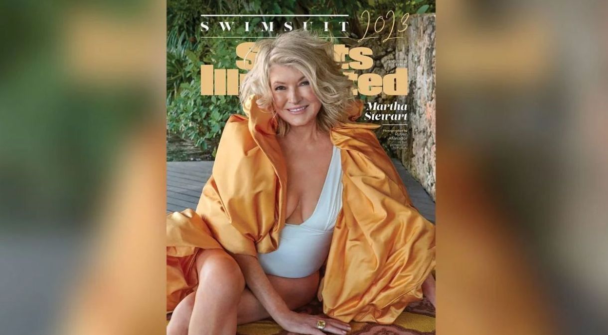 Martha Stewart estampa a capa da Sports Illustrated Swimsuit