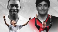 Pelé-Maradona e Messi-Neymar: veja a ação conjunta de Santos e Newell’s