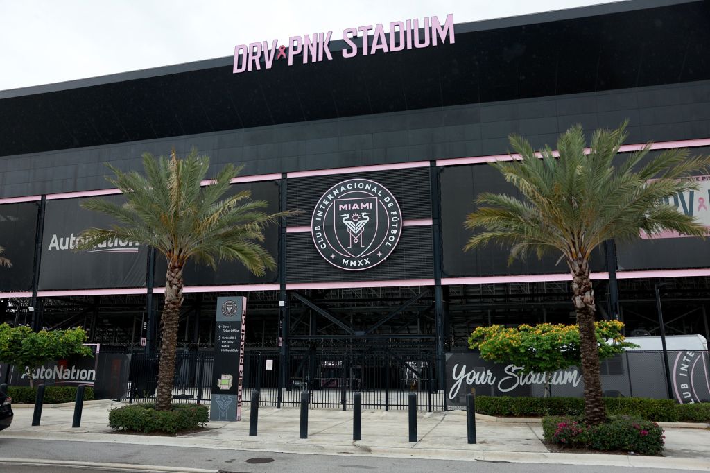 O estádio DRV PNK, em Fort Lauderdale, onde o Inter Miami manda seus jogos