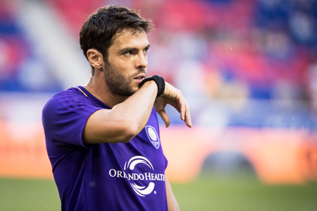 Kaká durante jogo do Orlando City