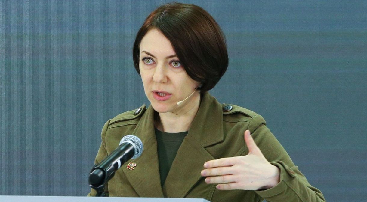 Hanna Maliar demonstrou otimismo mas certa cautela ao falar dos avanços ucranianos