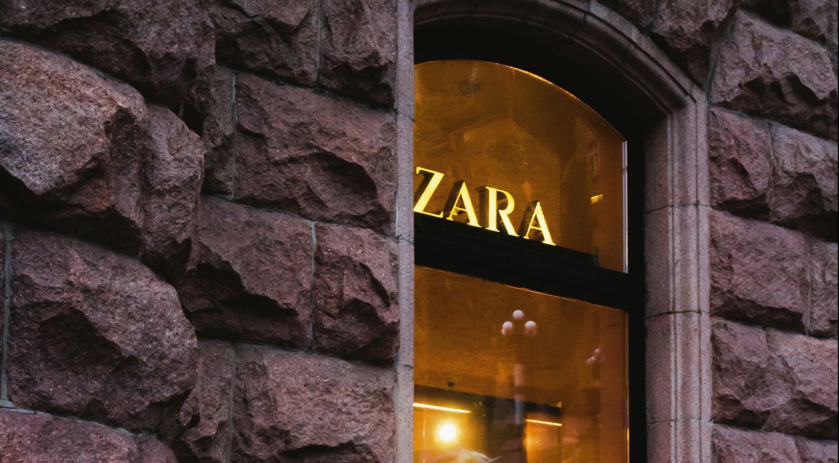 Fachada de loja da Zara