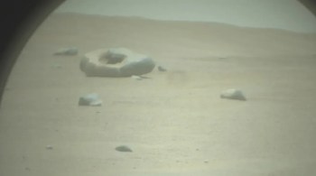 O “donut” do planeta vermelho é um dos objetos mais recentes capturados pelo Mars rover Perseverance